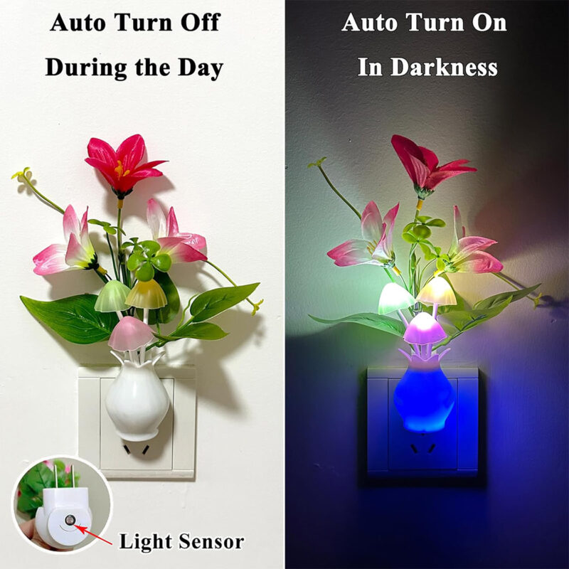 Flower Shape Sensor Light / Mushroom - Image 3