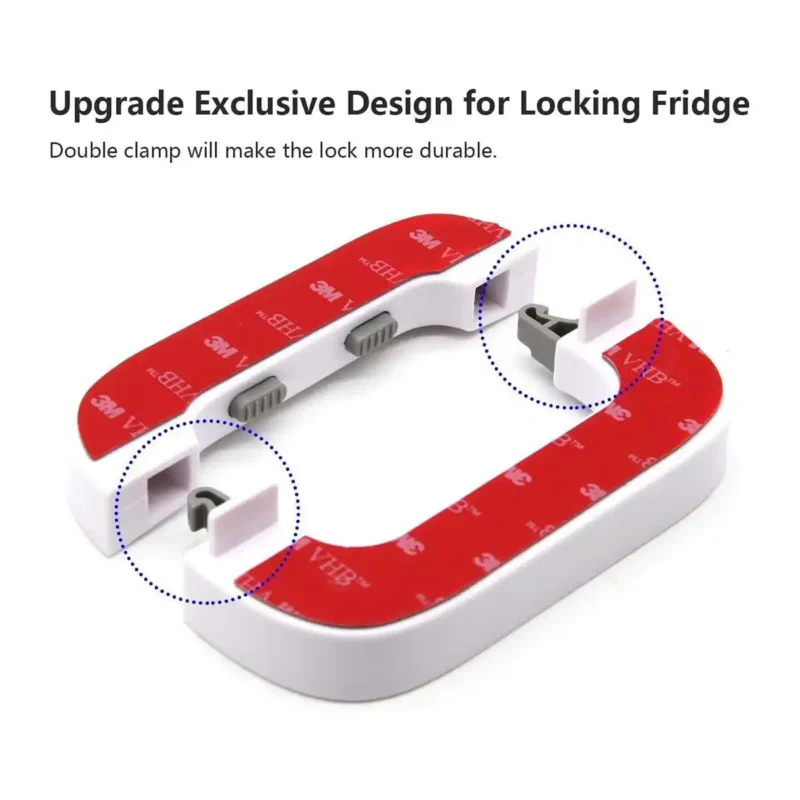 Compact Drawer Lock - 1 Pc Easy to Use Security Solution - Image 5